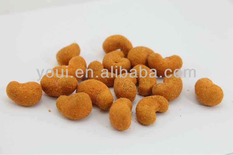 Black Pepper Flavor Snacks of Roasted Cashew Nuts