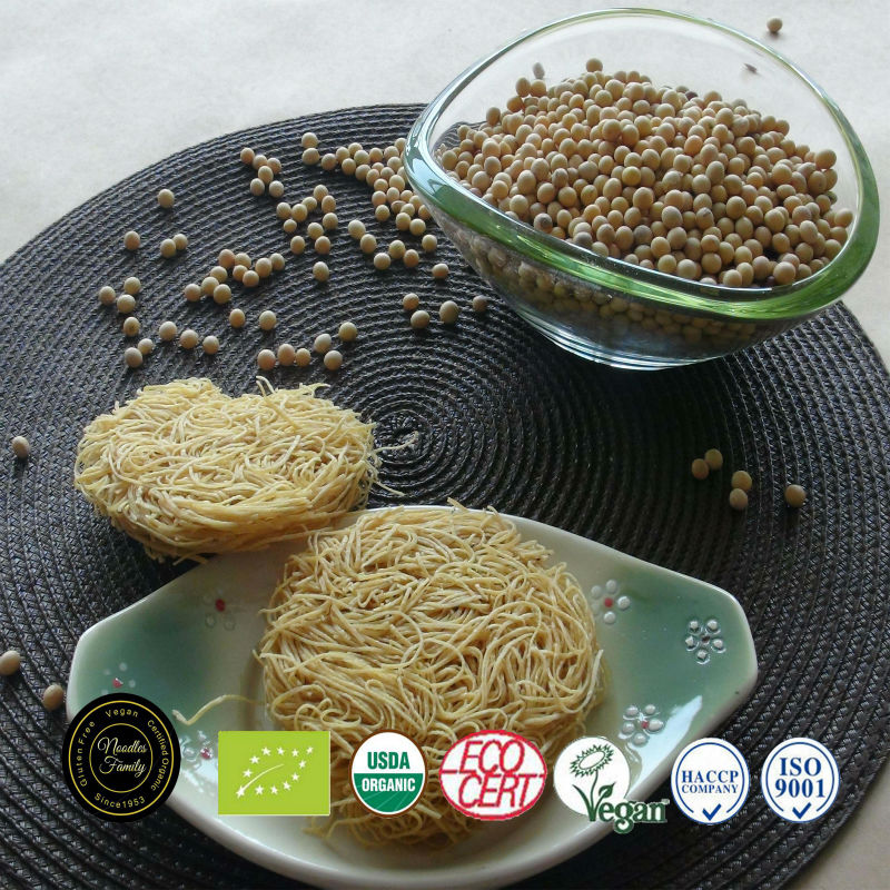 Organic low fat Soybean Instant Noodle,China EastAgri price supplier 21food