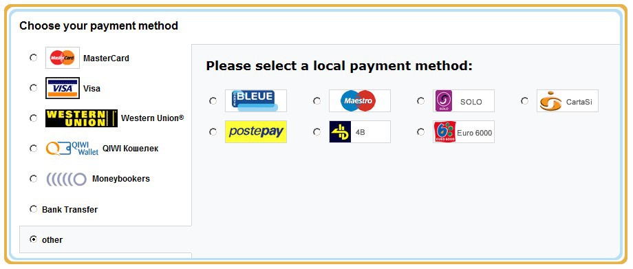how to make payment