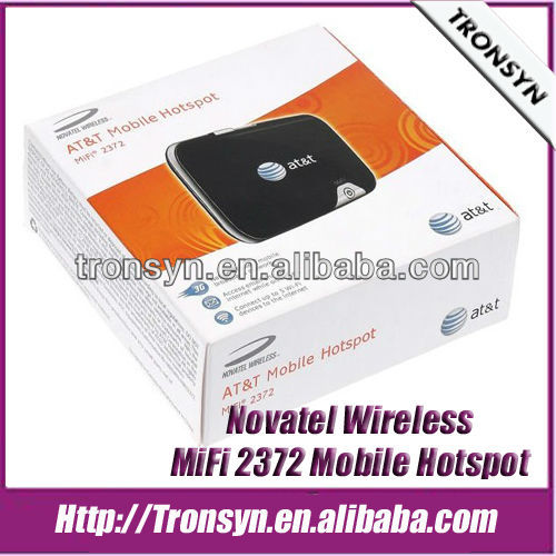 Brand New 7.2Mbps AT&T Novatel Wireless MiFi 2372 Pocket 3G WiFi ...