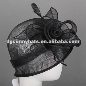 Sinamay wholesale church hats