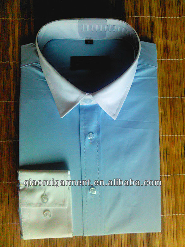 高品質ファッショナブルなスタイル綿100％コーマオフィス/ドレスメンズシャツスペインの男性のドレスシャツ問屋・仕入れ・卸・卸売り