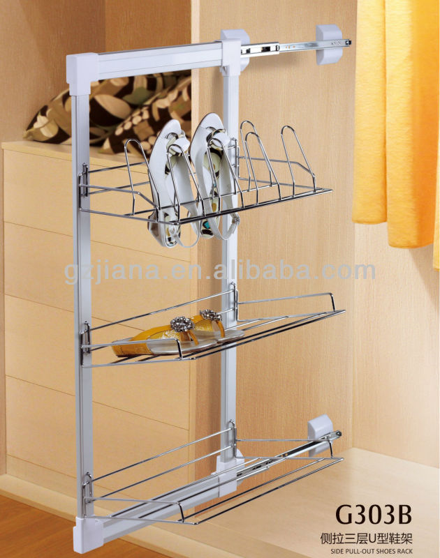 Jayna Wardrobe Side Pull Out Sliding Shoe Rack G1303 Buy Sliding