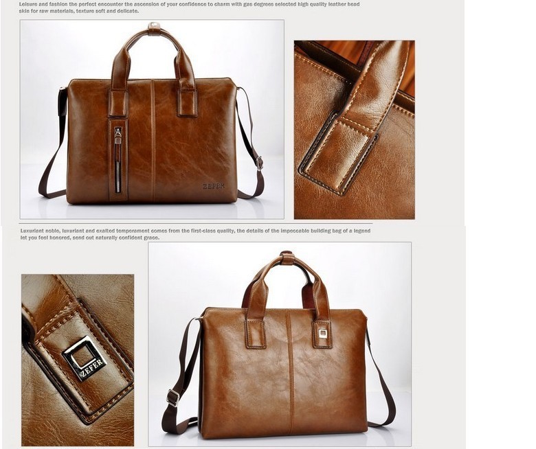 2014 New Design ZEFER Brand Bags,Laptop Bag,men Messenger