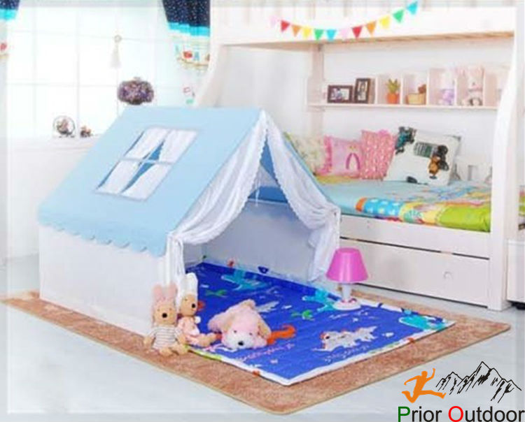 綿100％生地韓国の子供のベッドtent王子王女ファブリックベッドのテント子供テント小屋の家からプレイ赤ん坊テント小屋仕入れ・メーカー・工場