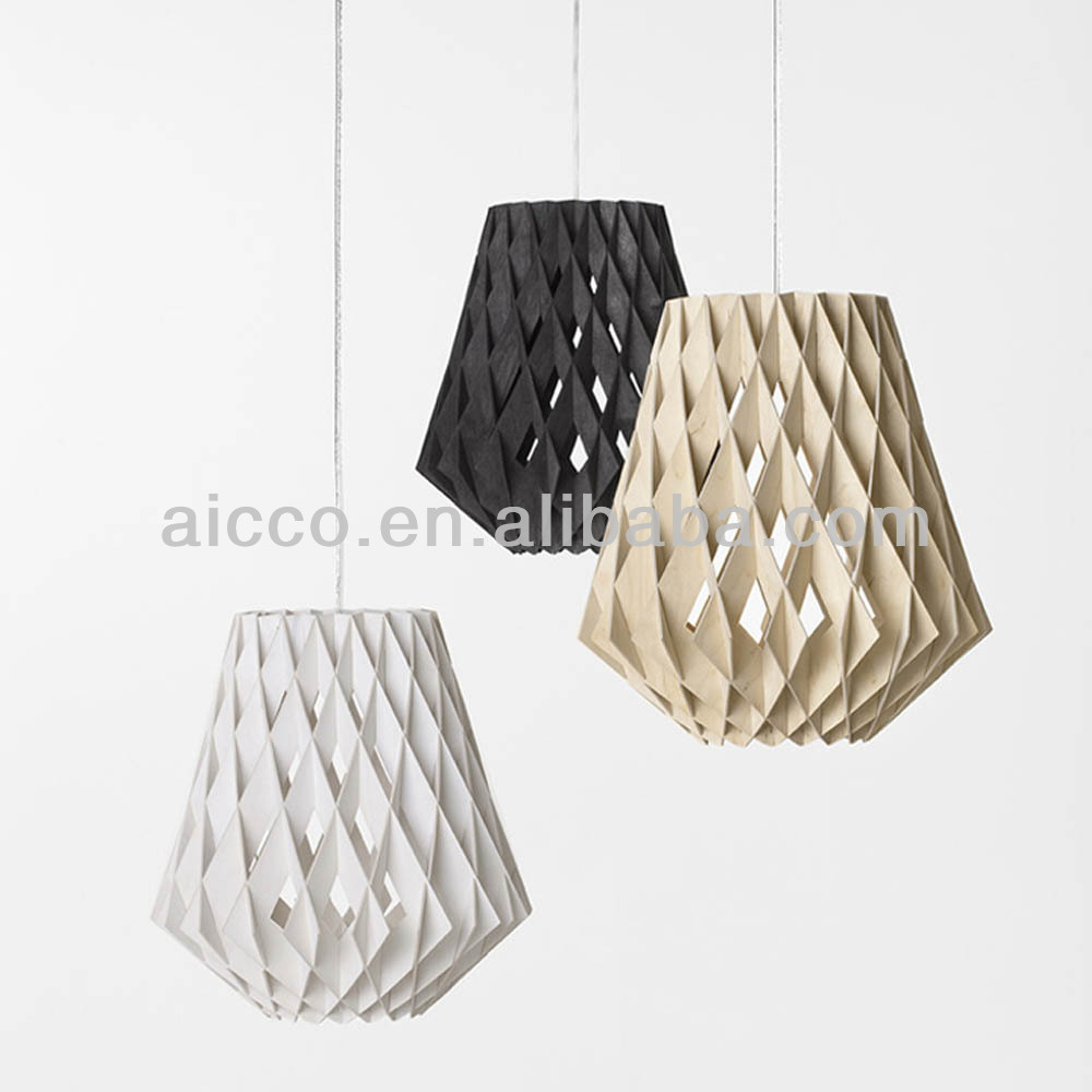 Moderne houten lotus kroonluchter licht/hanglamp te koop ...