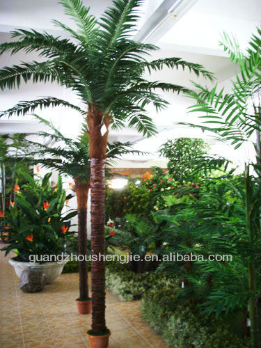 natural looking artificial coconut tree