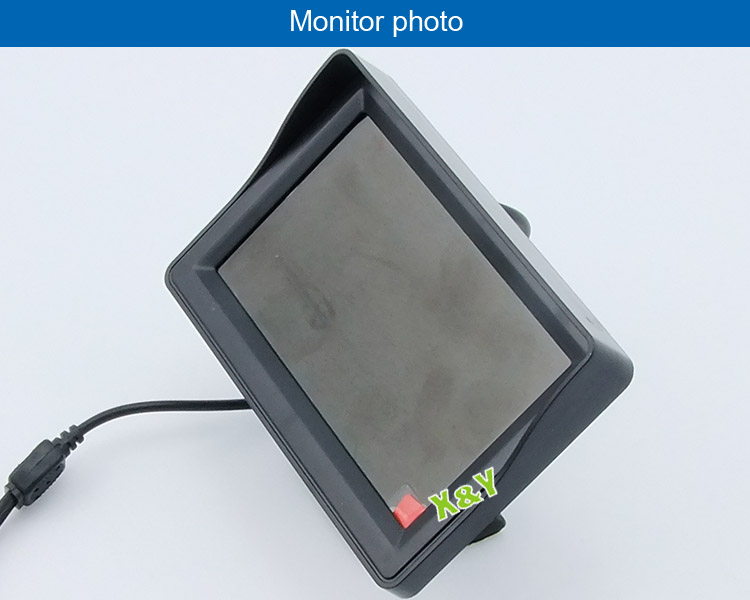車用液晶ディスプレイスタンド4.3ダッシュボード上にフロントリアビューirの夜間視界車のカメラ問屋・仕入れ・卸・卸売り