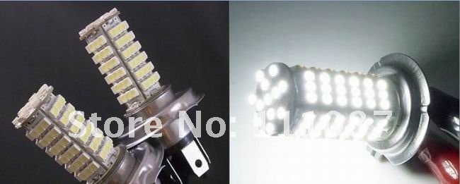 DHL: 100X H7 120leds 1210 3528 SMD FOG LAMP 120 led High power daytime running bulb Auto Fog Beam Light Taillight Head light DHL: 100X H7 120leds 1210 3528 SMD FOG LAMP 120 led High power daytime running bulb Auto Fog Beam Light Taillight Head light