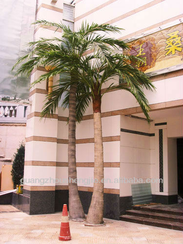 natural looking artificial coconut tree