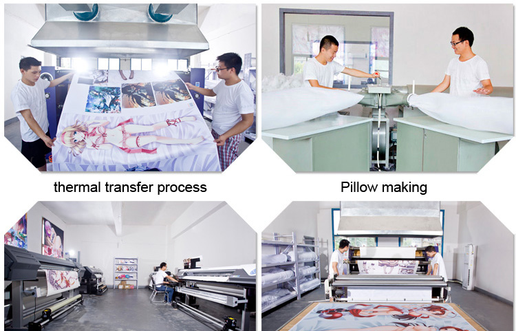 顧客の設計流通して印刷枕カバー仕入れ・メーカー・工場