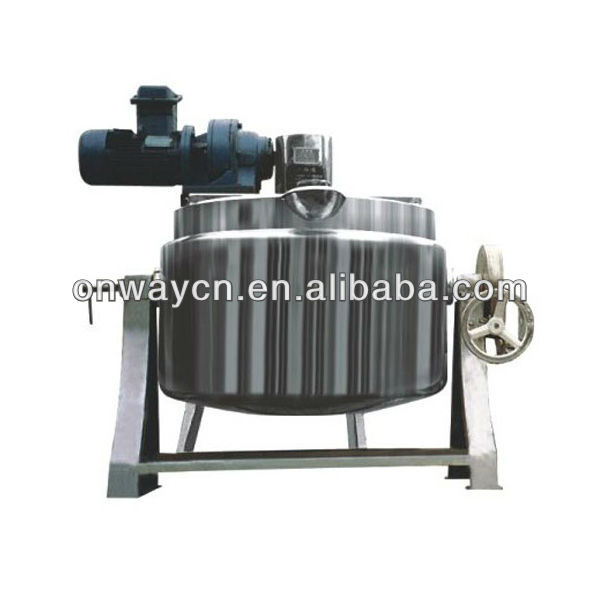 KQG stainless steel steam jacketed kettle