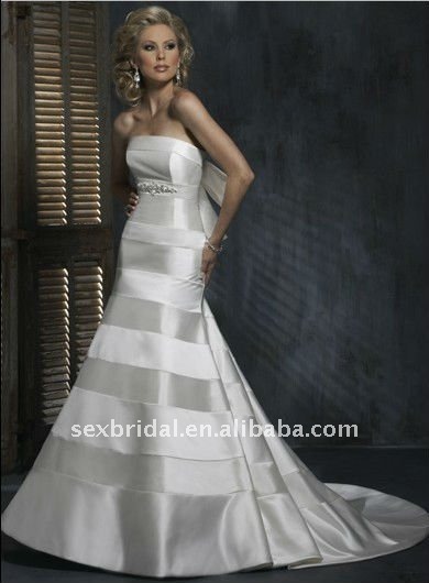 2011 newest style customized Romantic Combination wedding dresses DC0041