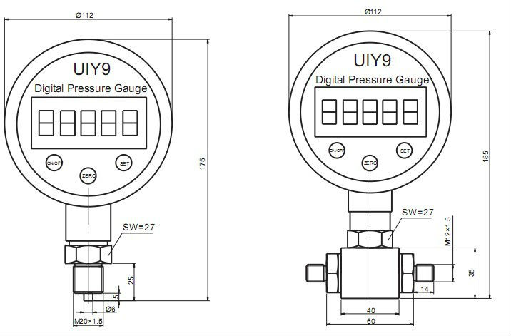 デジタルrs485uiy9ポンプ真空圧力計問屋・仕入れ・卸・卸売り