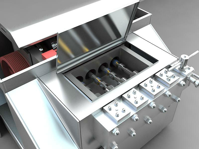 milk homogenizing machine