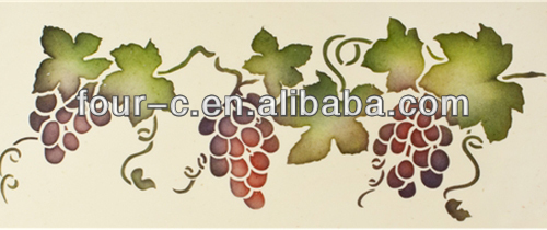 Small Grapevine stencils,cake design stencils,classic cake decoration