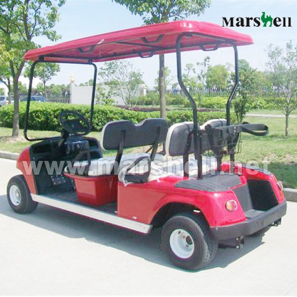 Red Electric Golf cart DGC6 2 with CE certificate China 