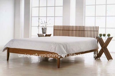 ダブルベッドのデザインのモダンな木製のための寝室の家具仕入れ・メーカー・工場