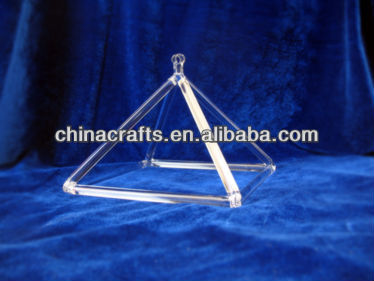 カスタマイズされたクォーツ水晶ピラミッドqsp001サウンドセラピーのための問屋・仕入れ・卸・卸売り