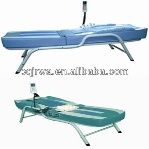 2014 Made In China Auto Jade Thermal Folding Infrared Digital Electric Massage Bed for Phisiotherapy
