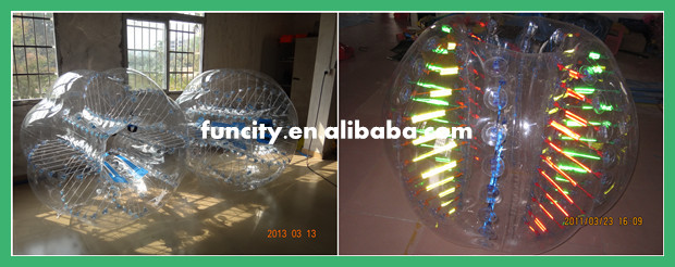 High Quality Inflatable Bubble Football for kids toy