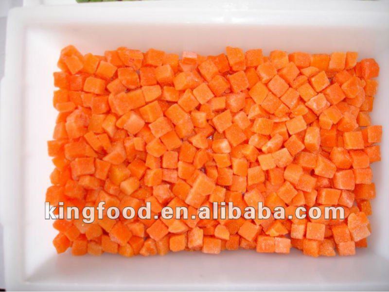 2012 new crop fresh carrot dice