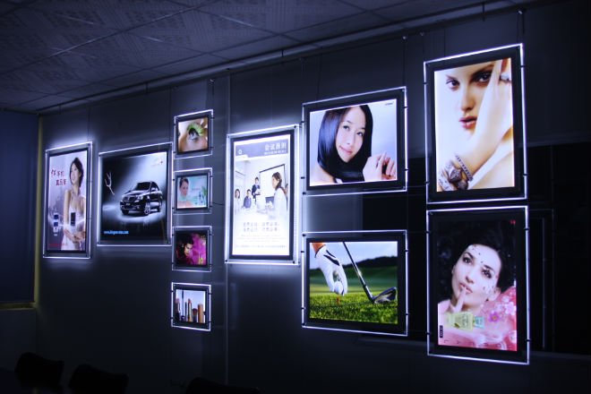 LED snap frame poster board,light up poster frame, View snap frame ...