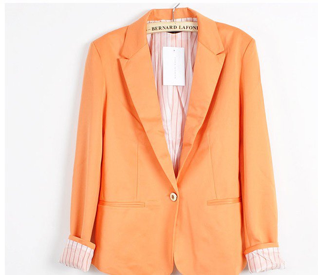 Free Shipping 2012 New Arrival Women Suit with Pink, Orange Colors, Made of Cotton & Spandex with Lining, Vogue, Refresh WW1805