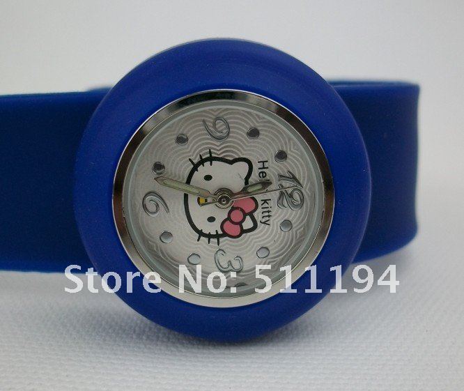 2012 hot 10PCS Women Girl Hello Kitty Watch slap snap on quartz silicone watch sports watches for gift FREE SHIPPING 2012 hot 10PCS Women Girl Hello Kitty Watch slap snap on quartz silicone watch sports watches for gift FREE SHIPPING
