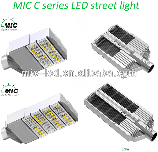 年間の保障付きマイク4低価格の新設計led街路灯60w90w120w問屋・仕入れ・卸・卸売り