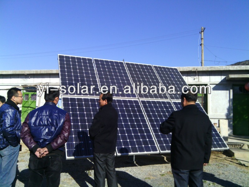 中国ソーラーパネル10w30w50w70w80w90w100w130ワット150w200w230w250w260w300w10mw50mwの太陽電池発電プラント太陽pvシステム問屋・仕入れ・卸・卸売り