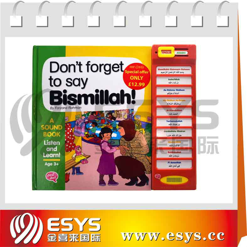 電子英語の本。 子供たちの学習帳。 英語オーディオブック、 優れた教育玩具問屋・仕入れ・卸・卸売り