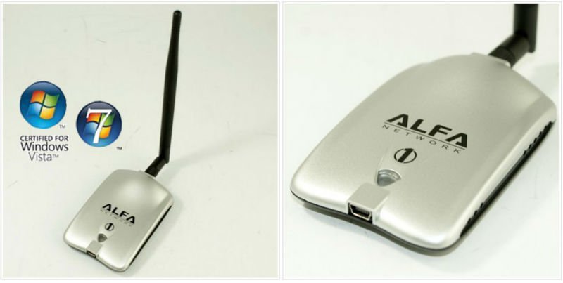 Alfa awus036h High Power Wireless-G Adapter with 5dBi Antenna