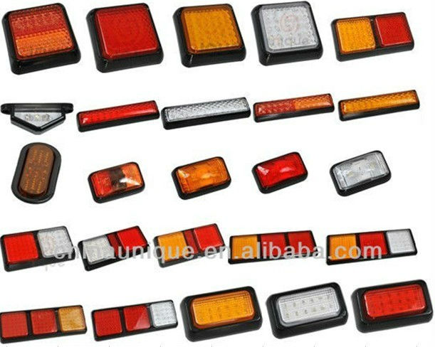 Led tail lights ute tray