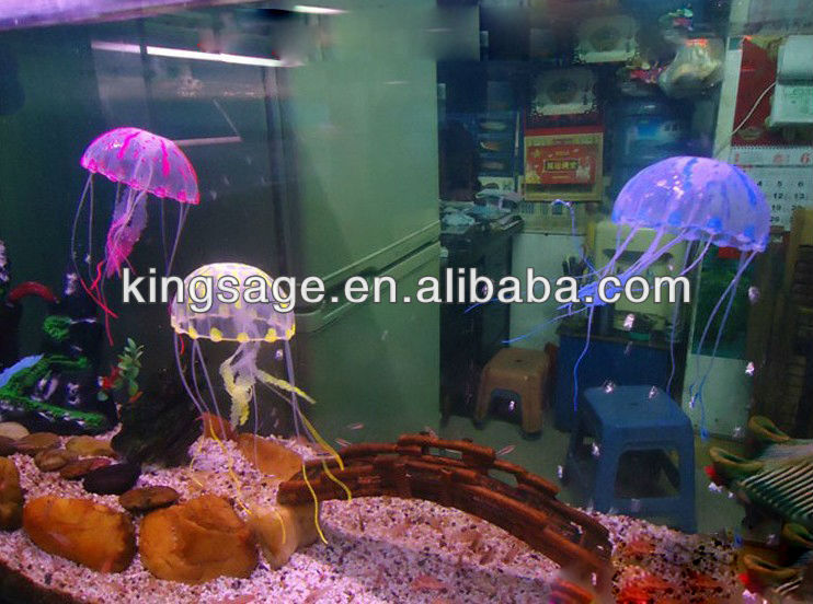 光る効果の鮮やかなクラゲ観賞魚の水槽のための問屋・仕入れ・卸・卸売り
