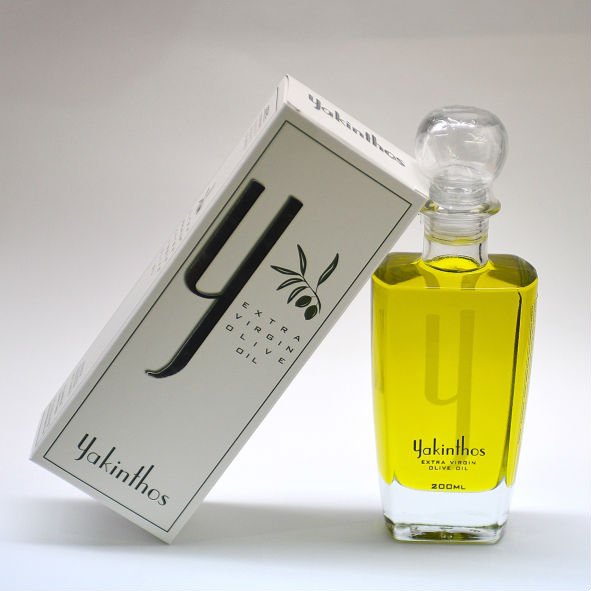 500ml Glass Bottle Packed Yakinthos Extra Virgin Olive Oil for Sale