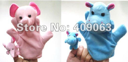 10 set (1 pcs big puppet+1pcs small puppet) cartoon animal plush soft baby finger hand puppet toy doll free shipping 10 set (1 pcs big puppet+1pcs small puppet) cartoon animal plush soft baby finger hand puppet toy doll free shipping