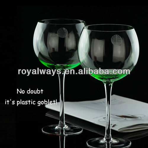 Promotional high quality cheap household party elegant red wine glass