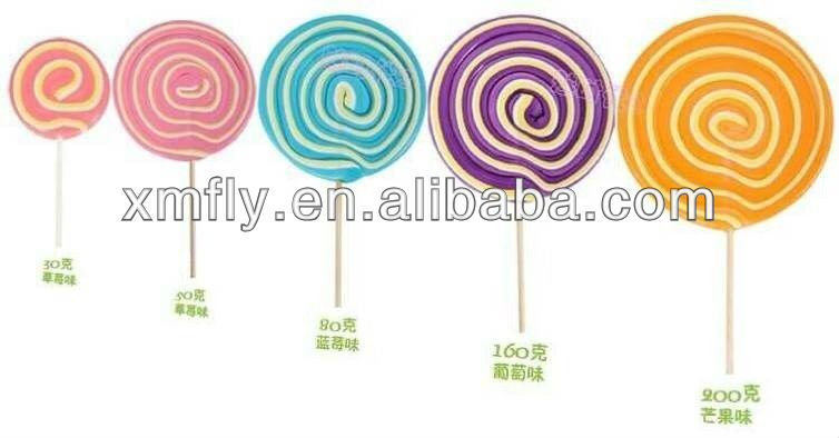 multi-colored colors twist swirl round sunflower flat rainbow lollypop