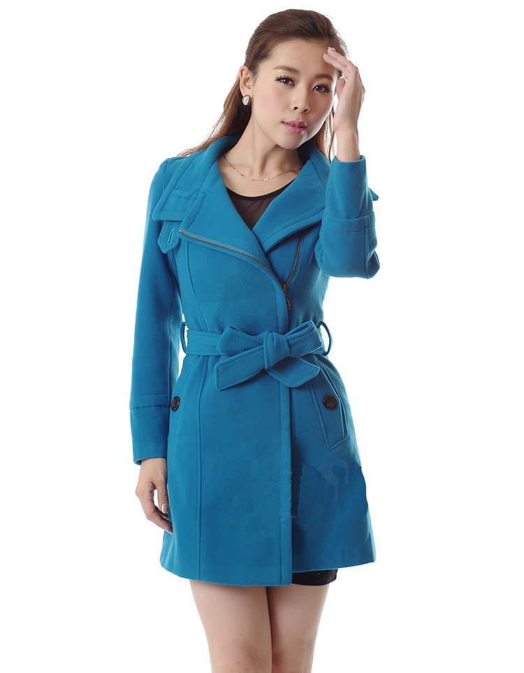 Ladies Blue Coat