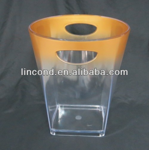 led plastic champagne buckets wholesale,custom ice bucket,China Cheers
