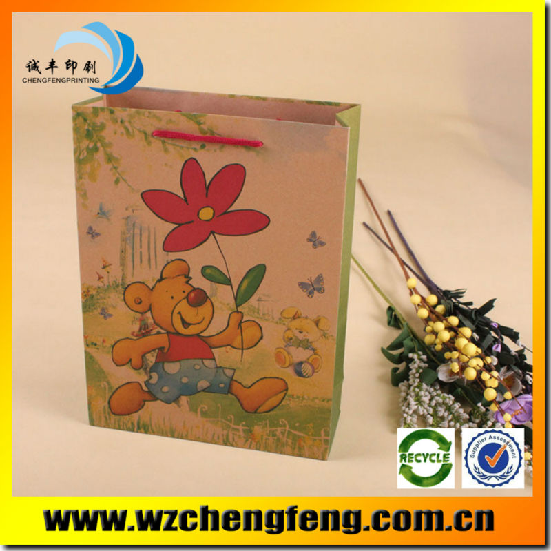 folding paper shopping bag