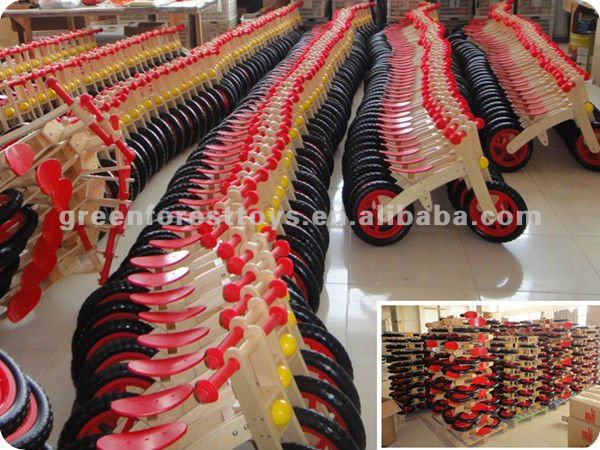 新しい子供の2013木製バランスバイク問屋・仕入れ・卸・卸売り