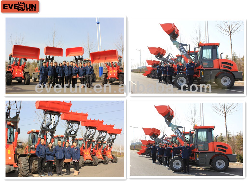 Everun最新中国0.8 t/1 t/1.2 t/1.5 tトラクター4wdマッセイファーガソンファーム機械仕入れ・メーカー・工場