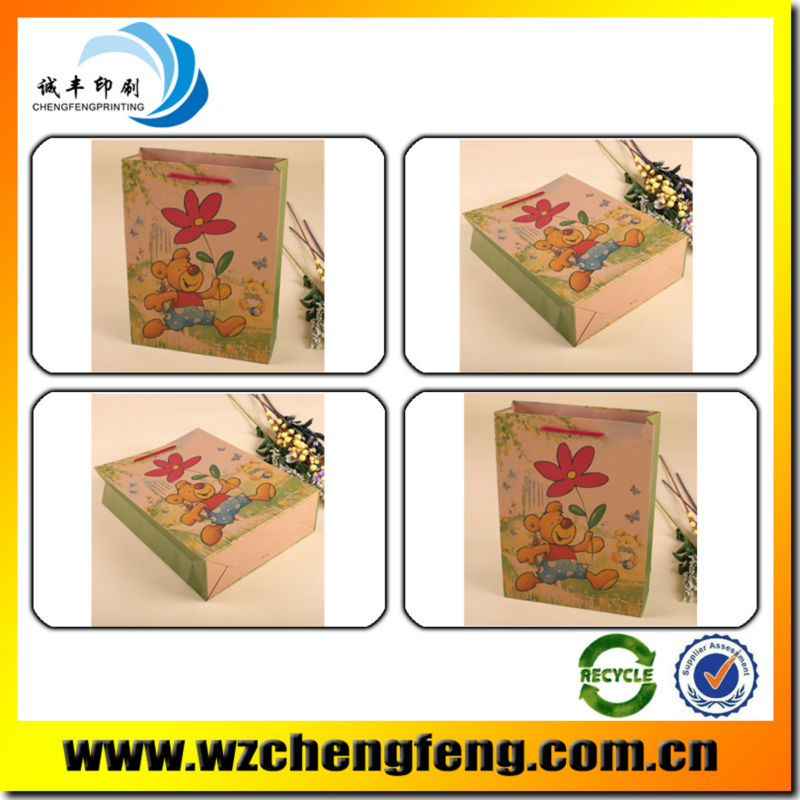 folding paper shopping bag