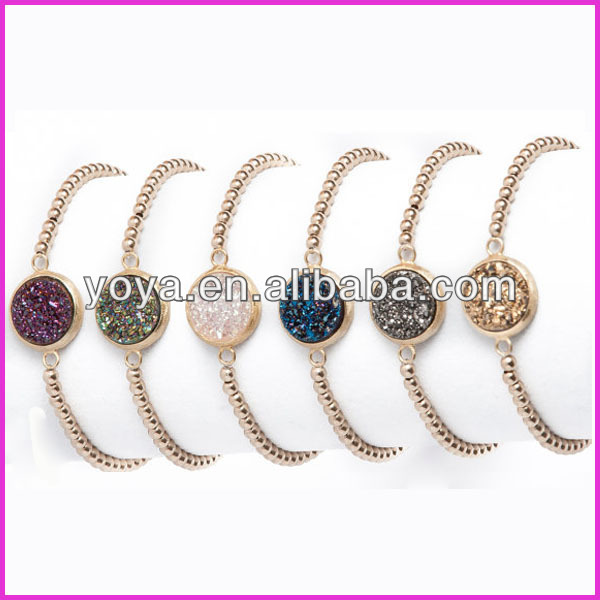 New Style Small Beaded Round Druzy Bracelet.jpg
