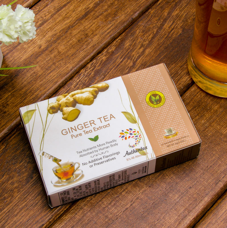 10 Sachets Pure Extract Instant Ginger Herb Tea