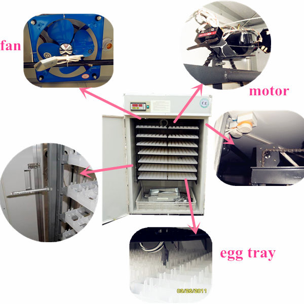 熱い販売の完全な自動工業卵インキュベーターew-9ce認定品を使用問屋・仕入れ・卸・卸売り