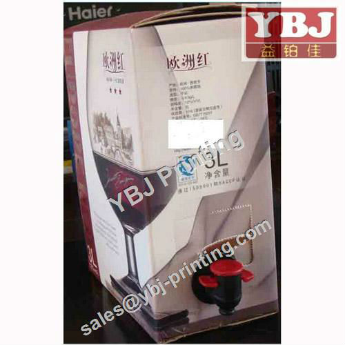 red wine bag in box