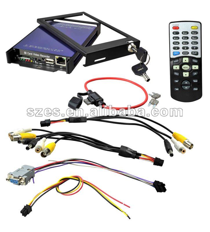 SDVR Standard accessories
